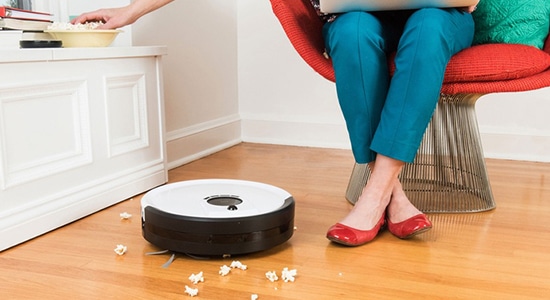 types of vacuum cleaner: Robotic vacuum cleaners