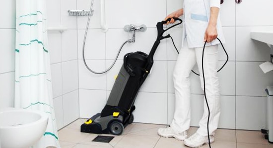 how to use vacuum cleaner: Vacuums can be used in bathrooms too!