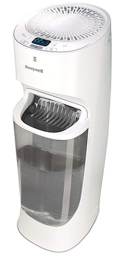 evaporative humidifier: suitable for large rooms