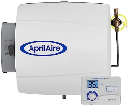Whole-house humidifier mounted on furnace ductwork
