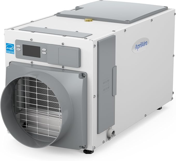 Whole-house dehumidifier unit for basements
